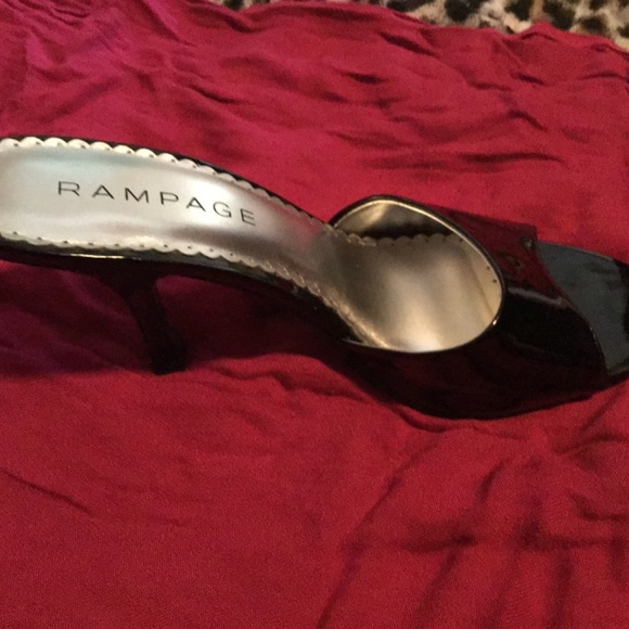 Rampage black heels - Picture 3 of 4